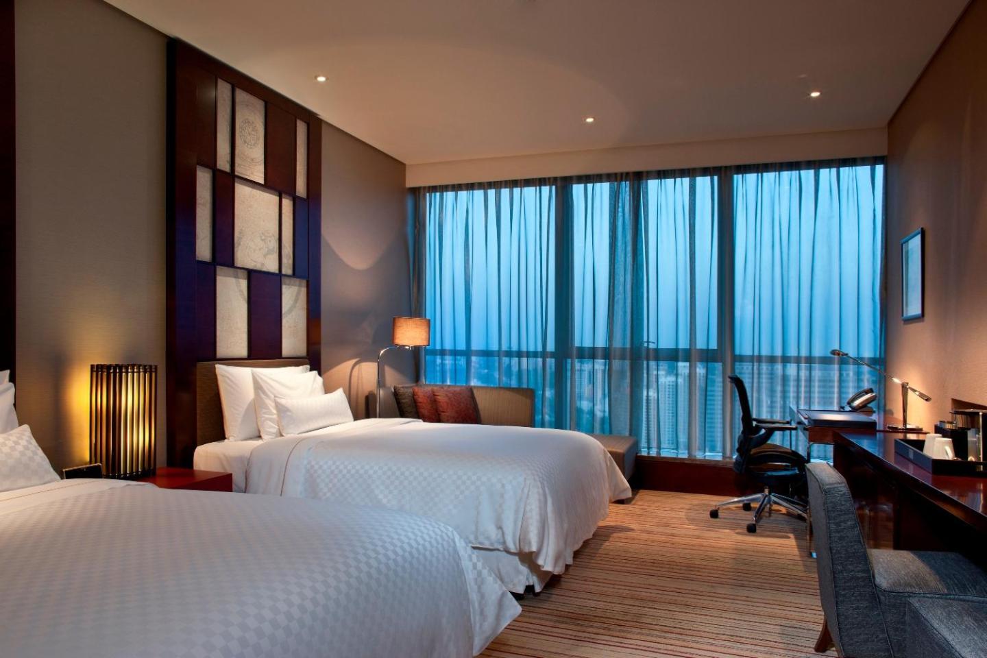 The Westin Beijing Chaoyang Hotell Exteriör bild
