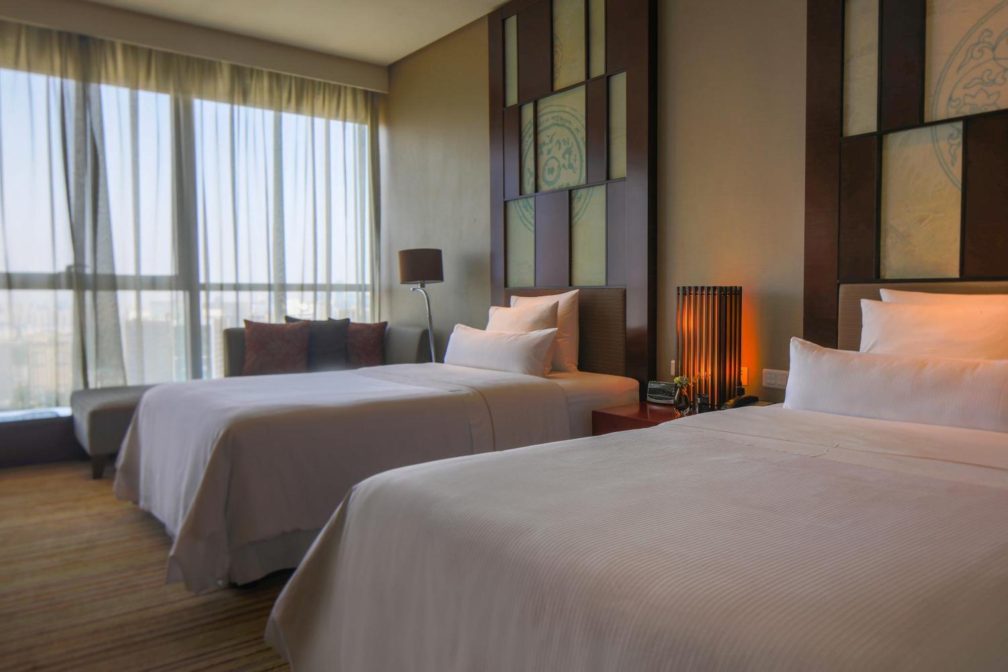 The Westin Beijing Chaoyang Hotell Exteriör bild